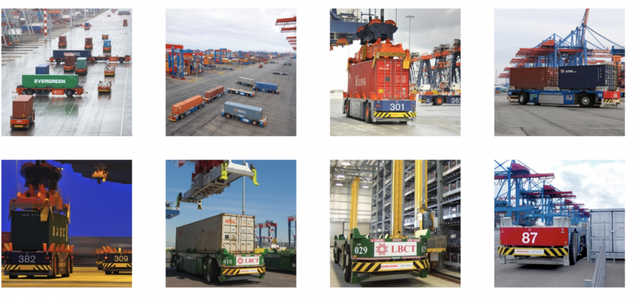 Automated Container Transport Vehicles - AGVs