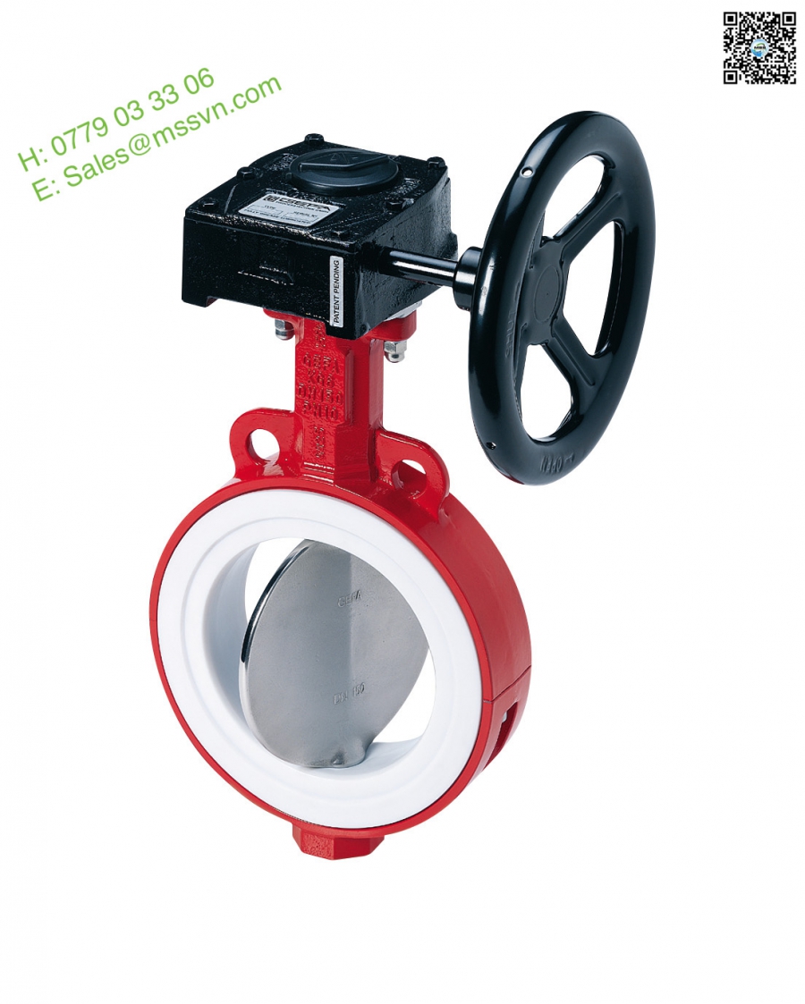 PTFE-lined | series K / BUTTERFLY VALVE