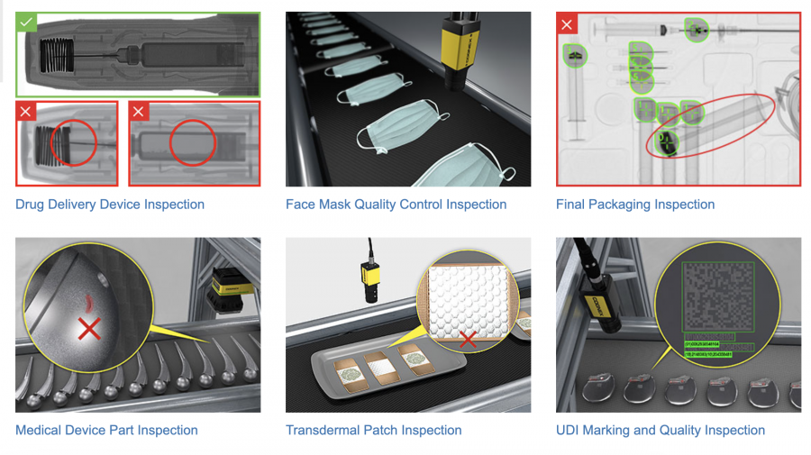 Vision Systems for Pharmaceutical/Medical