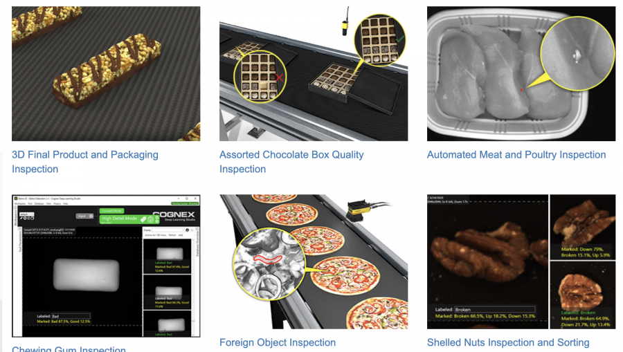 Vision System for Food & Beverage