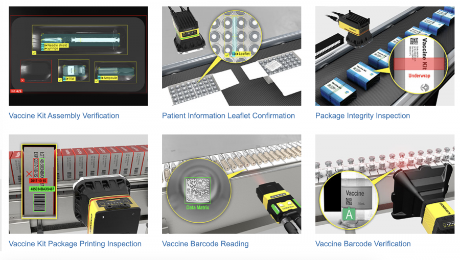 Vision Systems for Pharmaceutical/Medical