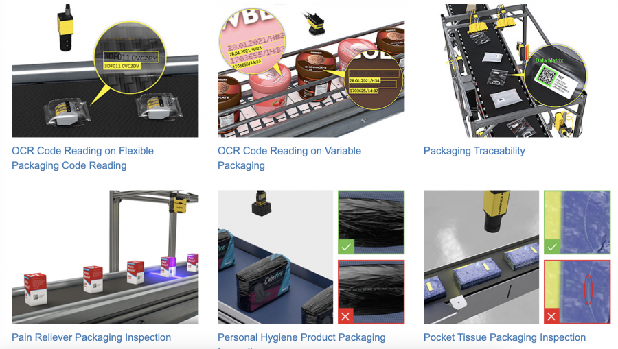 Vision Systems for Consumer Product