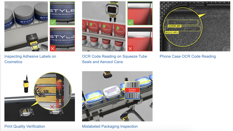 Vision Systems for Consumer Product