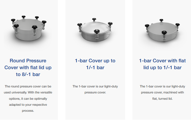 Pressure Covers