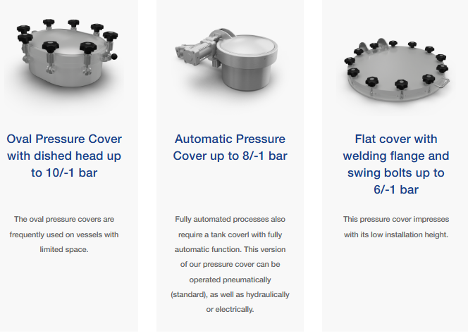 Pressure Covers