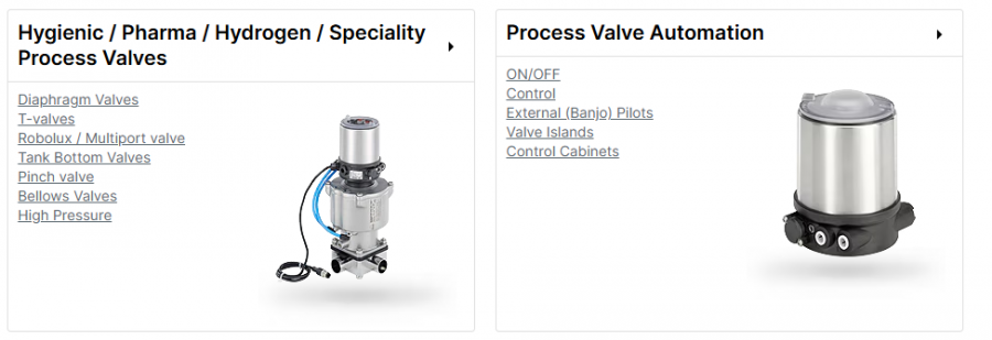 Process and Control Valves