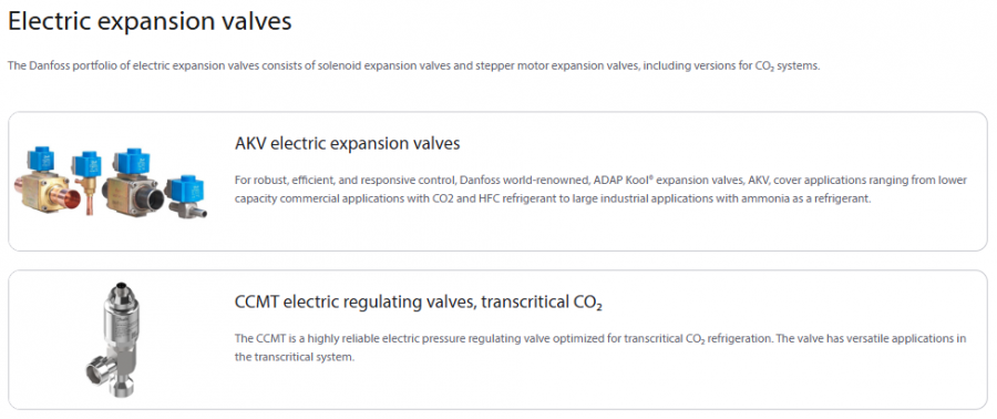 Valves for Cooling 