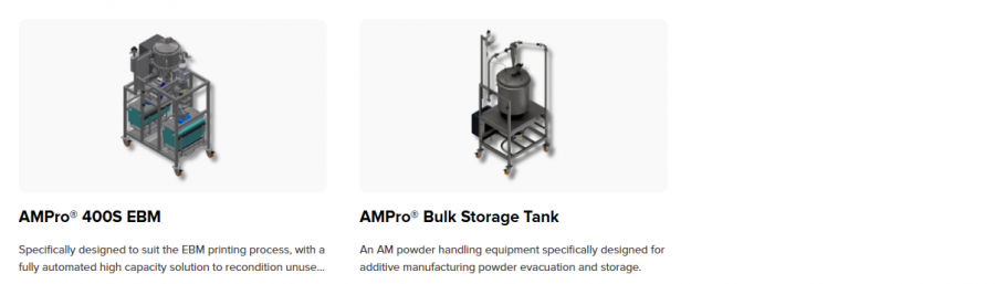 AM powder handling solutions