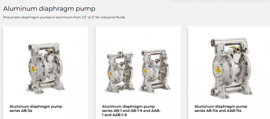 Diaphragm pumps