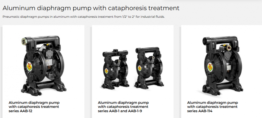 Diaphragm pumps