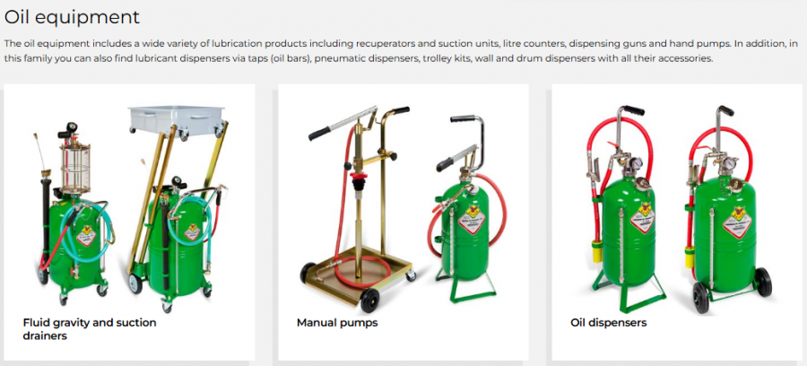 Oil equipment