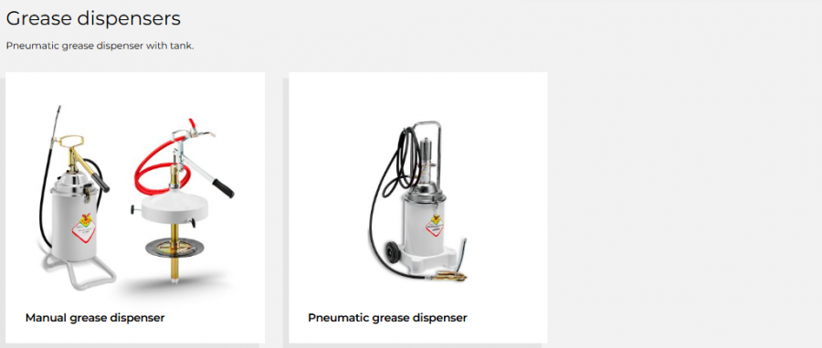 Grease equipment