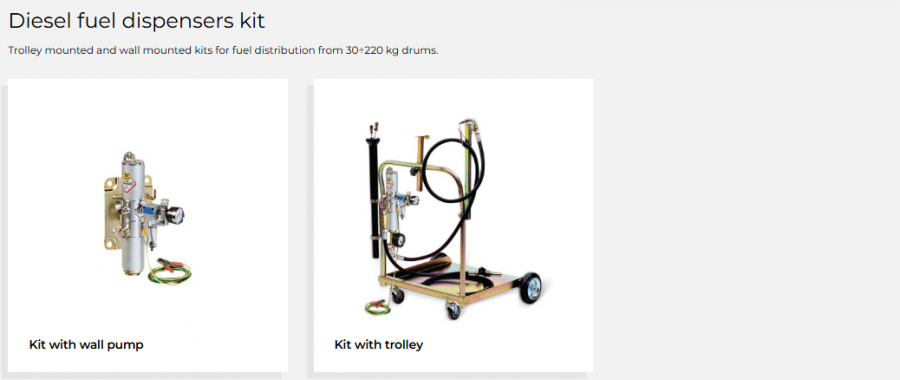 Diesel fuel equipment