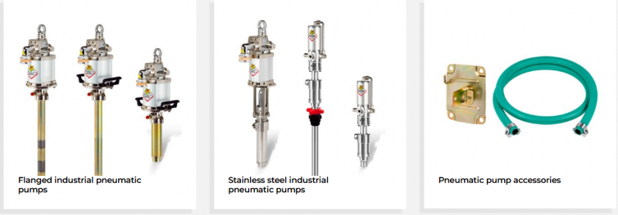 Pneumatic pumps