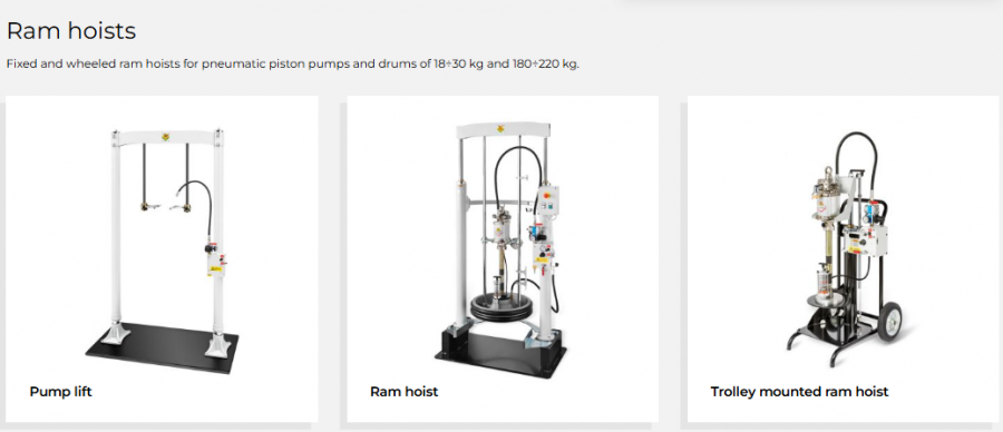 Ram hoists
