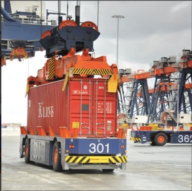 Automated Container Transport Vehicles - AGVs