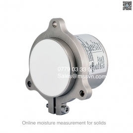 Online moisture measurement for solids 