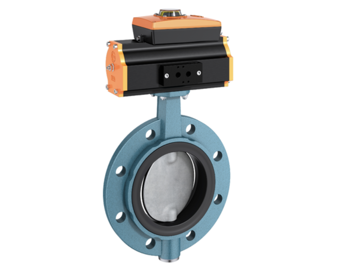 M015-A Centre flanged butterfly valve