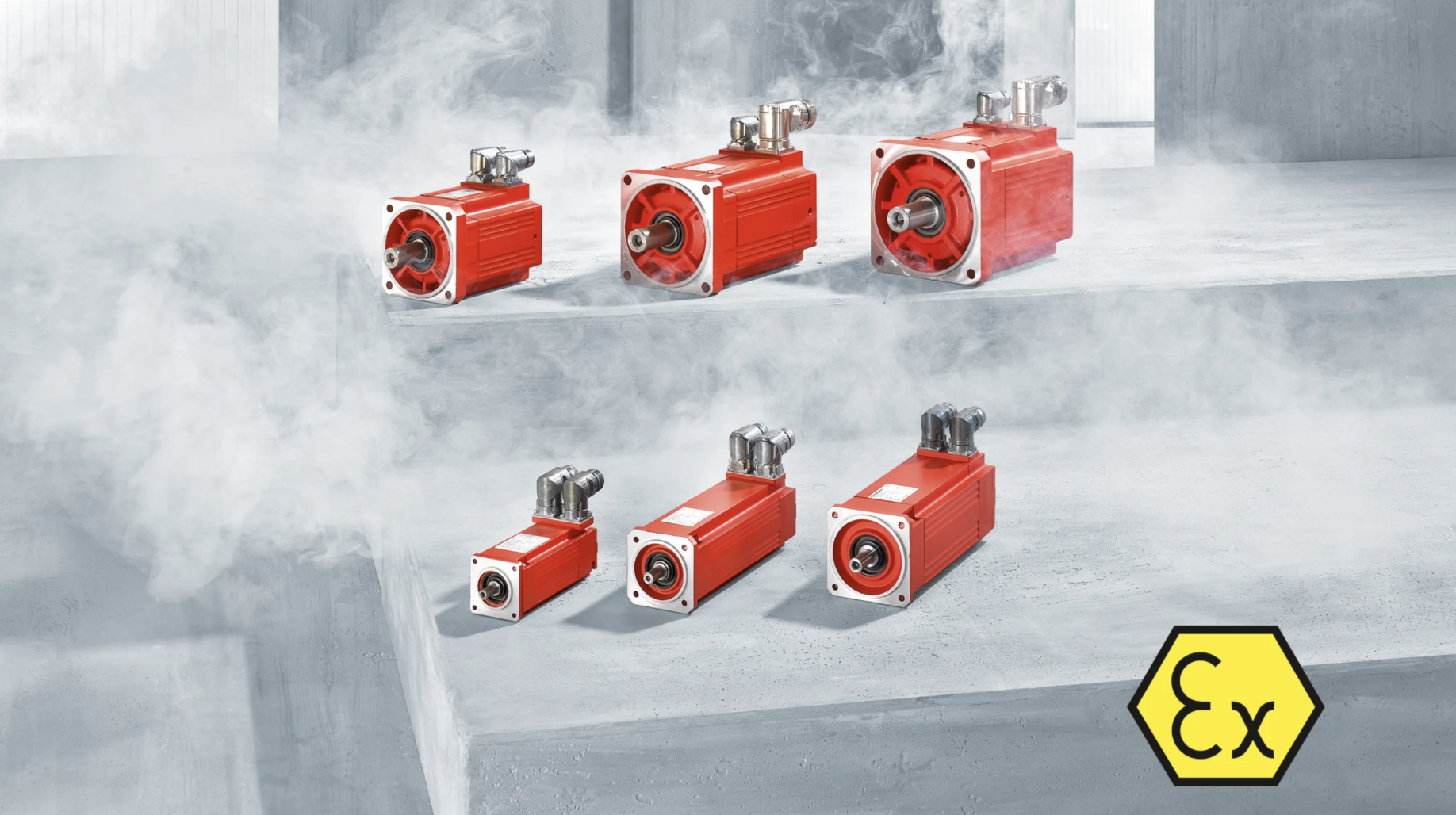 Explosion-protected motors
