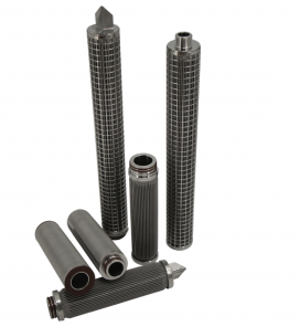 Cylindrical and Pleated Stainless Steel Filter Cartridge