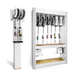 Service columns and Trolleys